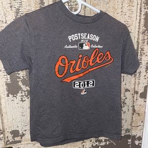 Grey 2012 post season Baltimore Orioles tee